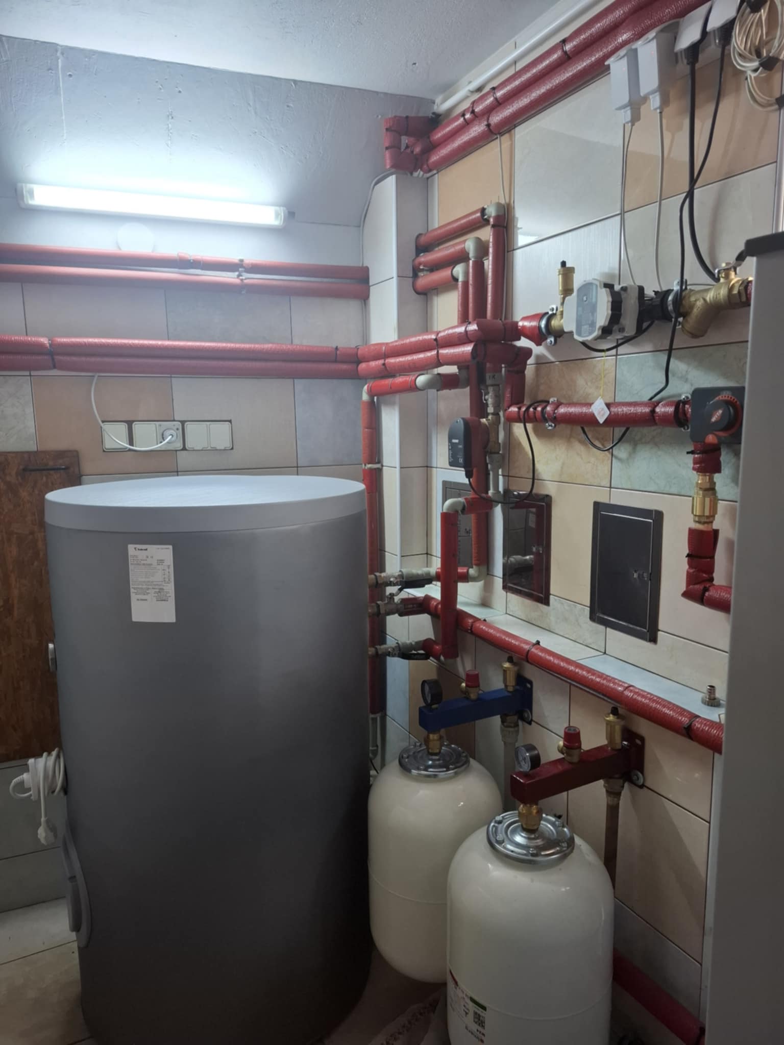 Widok na cała instalacje